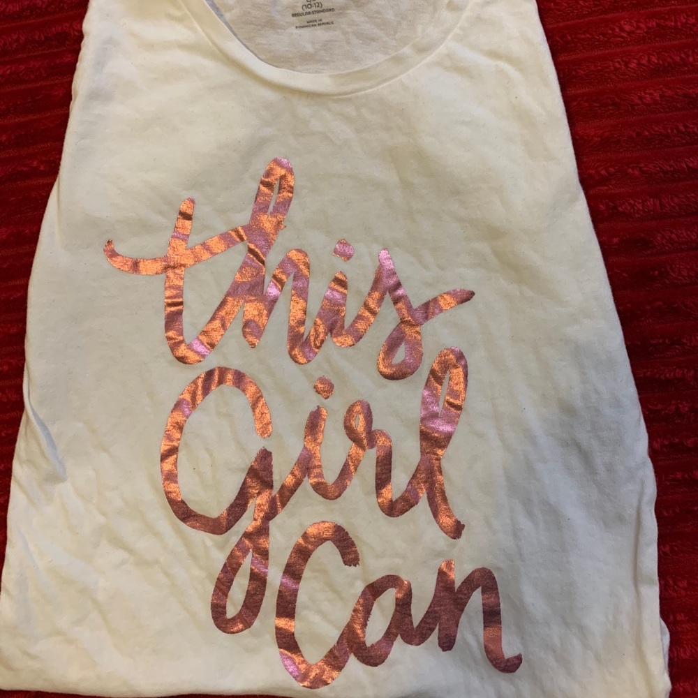 Girls graphic short sleeve tee